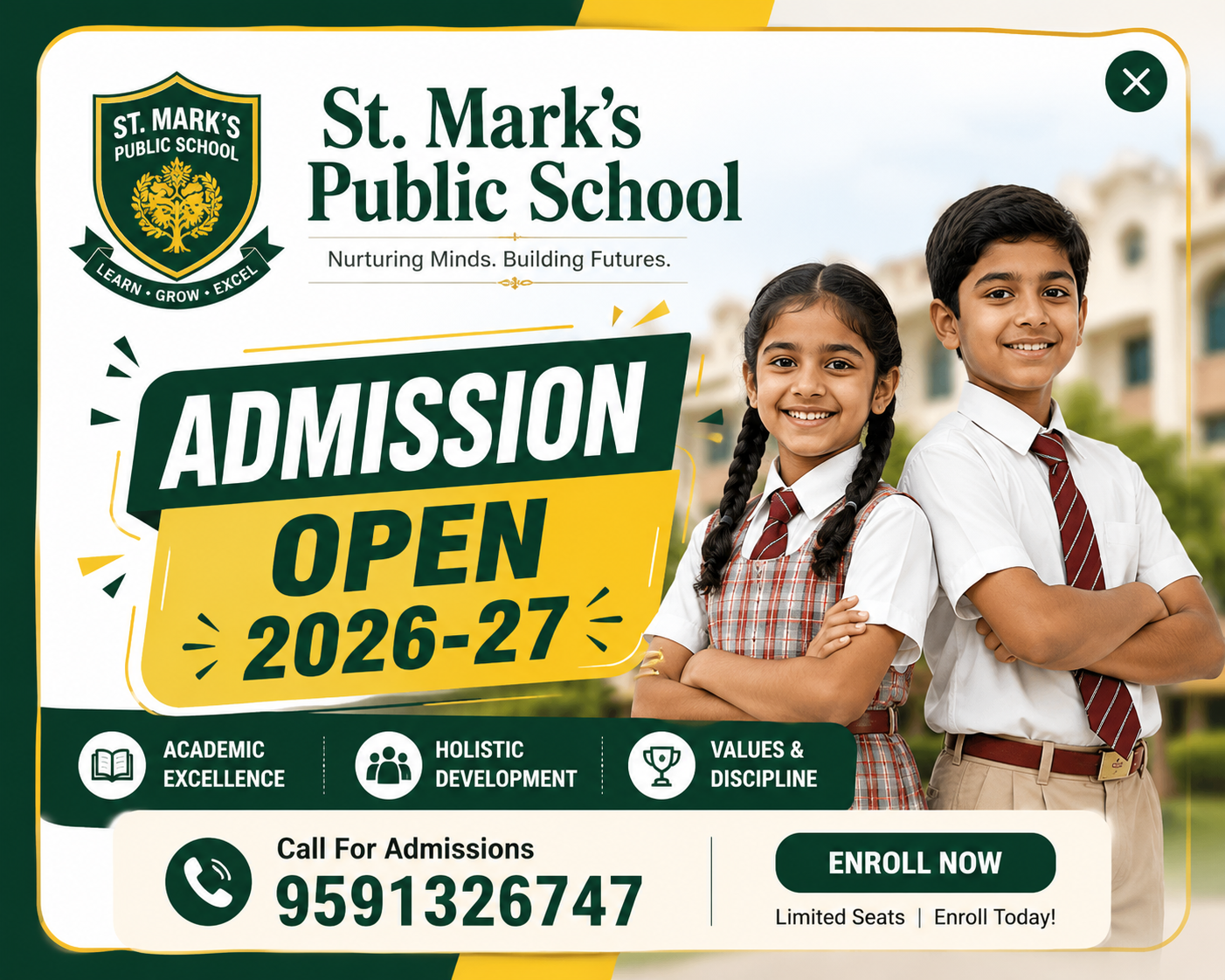 Admission Popup